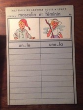 LIVRE SCOLAIRE/MATERIEL DE LECTURE JOTTE & LEROY/FICHE STUDIA N°40