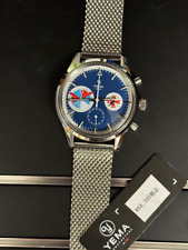 YEMA YMHF1583-GM Yachting Rough Mecha-Quartz Watch Chronograph New