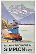 TRAIN SIMPLON SUISSE R156 -