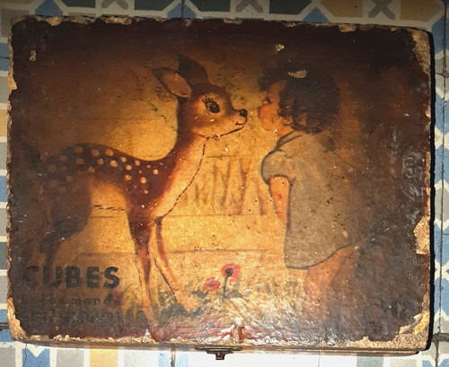 Très ancienne boîte 12 - ancienne,