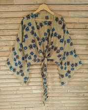 Haut En Soie Pure Avec Nœud