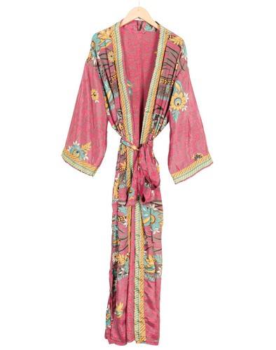 Robe plage vintage soie - plage, en