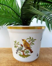 Cache pot vintage en porcelaine Tiergarten Kaiser West Germany