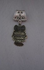 BIJOU de FOULARD HIBOU DORE &