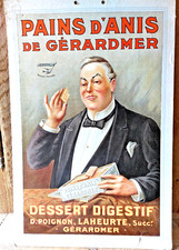 Affiche carton publicitaire
