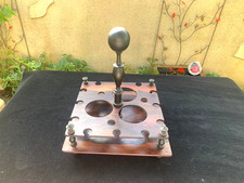 Présentoir pour Cave à Liqueur 3 Flacons et 12 Verres Napoléon III