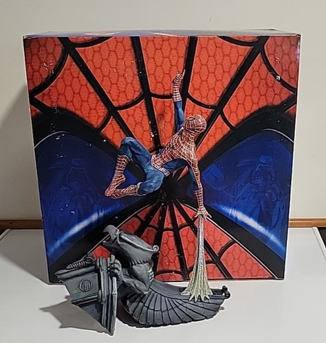 Full size spider man statue - full,
