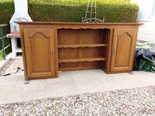 haut de buffet normand chêne 