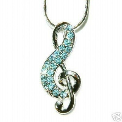 Collier musical cristal - collier,