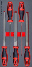 Jeu de limes 200 mm 5 pièces