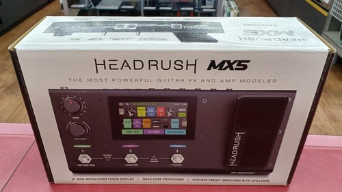 Headrush multi effect pedal - headrush, multi-effect