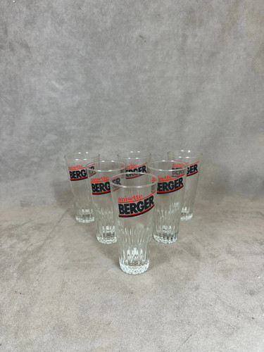 Verres anisette berger - verres,