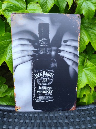 Plaque métal jack daniel - jack, daniel's