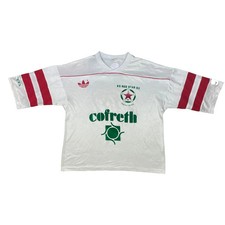 Maillot football vintage AS Red Star 93 extérieur #10 saison 1986-1987 [porté]