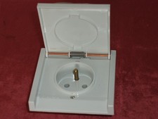 Socle prise de courant 2p +T