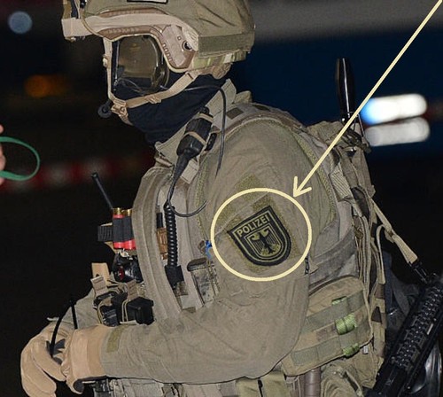Insigne bgs bundespolizei gsg - bundespolizei,