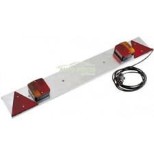 RAMPE SIGNALISATION PLAQUE ECLAIRAGE REMORQUE 1 METRE CABLE 4 METRES AUTRE...
