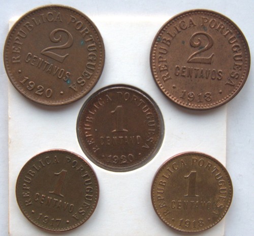 V115 lot pièces portugal - ,