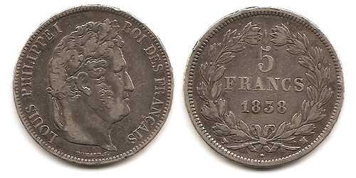 Lot pièce francs louis - lot,