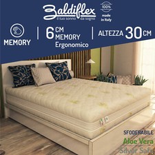 Matelas Double 3 Couches Arc en Ciel Superbig En Mémoire 100% Fabriqué en Italie