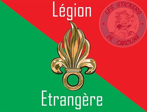 Sticker legion etrangere legio - legion,