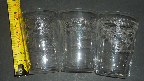Anciens petits verres - anciens,