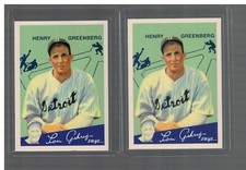 (2) 2011 TOPPS HANK GREENBERG