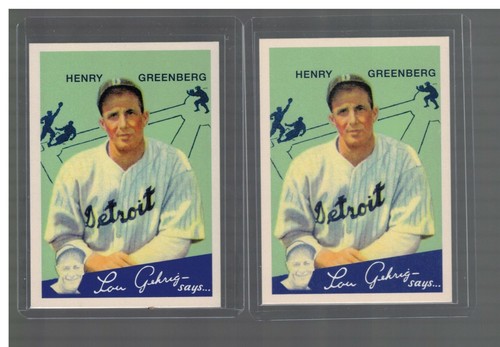 2011 topps hank - hank, greenberg