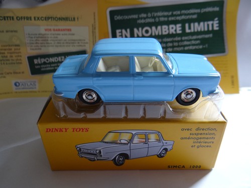 Dinky toys simca - dinky, 1000