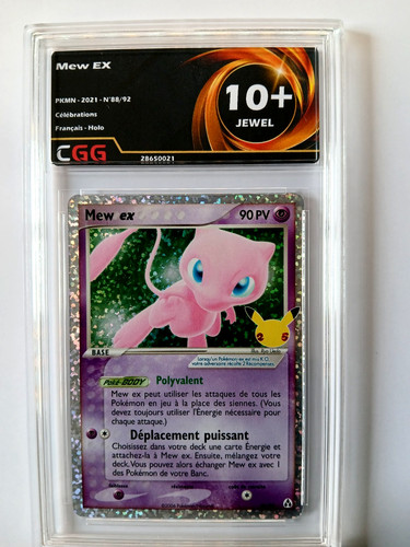 Carte pokémon mew cel lm - pokémon, ex