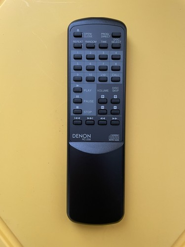 Denon 258 player remote - denon, cd
