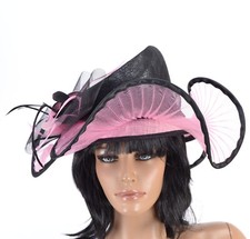 sublime chapeau capeline noir