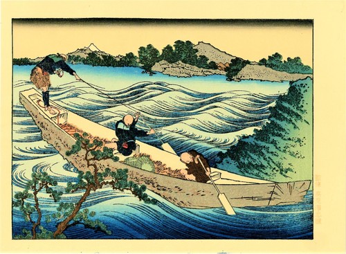 Véritable estampe japonaise - estampe,