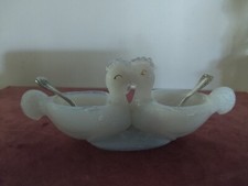 Ancien saleron en opaline