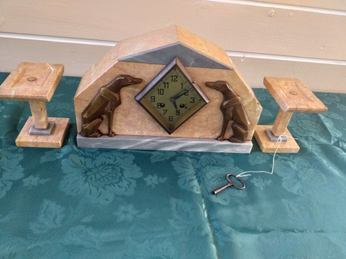 Pendule art deco - art,