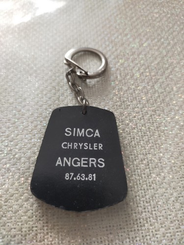 Porte clé simca chrysler - porte,