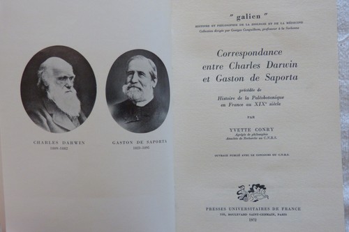 Correspondance entre charles - entre,