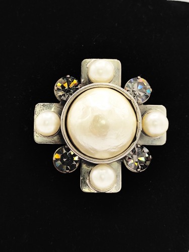 Importante broche couture art - broche,