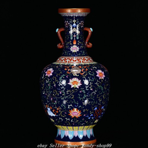 Qianlong blue glaze color - qianlong,