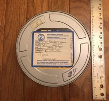 1990’s Vintage US Navy 7” 8mm Metal Film Reel Cans Canisters Cases--EMPTY