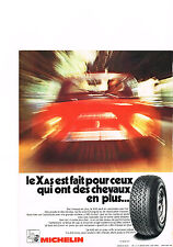 Publicité advertising 1972   MICHELIN   pneu XAS HR