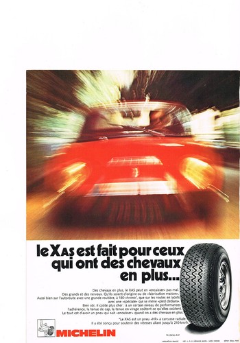 Publicité advertising 1972