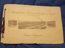 Ancien document rare Manufrance Bilans comptables 1895-1904