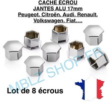 Capuchon Cache Écrou CHROME