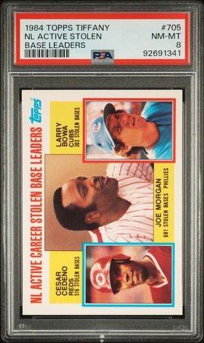 1984 topps 705 tiffany - 1984,