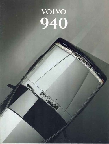 Catalogue brochure volvo 940 - volvo,