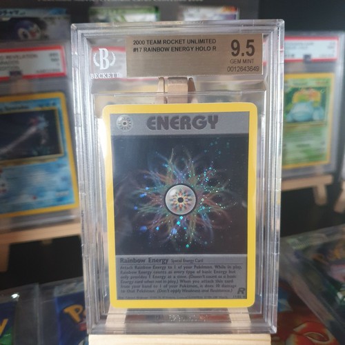 Pokemon rainbow energy - pokemon, holo