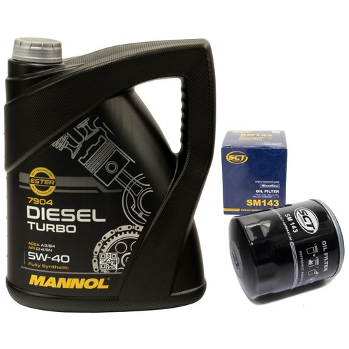 Huile moteur kit 5w40 - moteur, litre