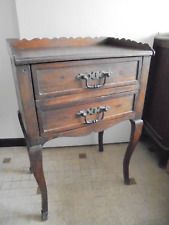 Meuble ancien chevet commode bois chêne massif  75 x 51 x 34,5 cm