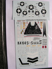 DDecals Life Like P 47 thunderbolt Part 2 Edition limitée  1/72